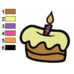 Free Cake 02 Embroidery Designs